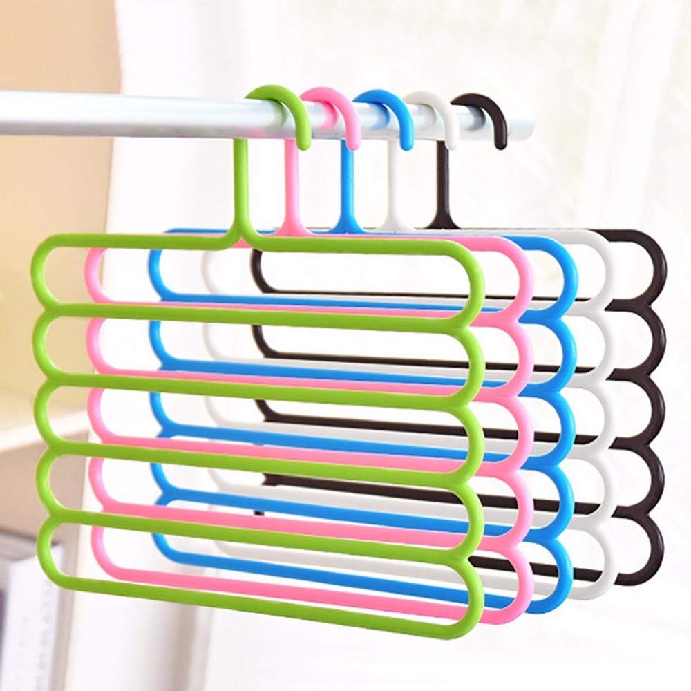 5 LAYER PANTS CLOTHES HANGER
